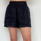 Ma. Collecta Black Pina Shorts