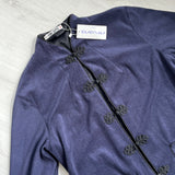 Ciao Lucia Blue jacket With Side By Side Pocket