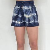 Ulla Johnson Blue Denim Shorts With Button Detail