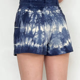 Ulla Johnson Blue Denim Shorts With Button Detail