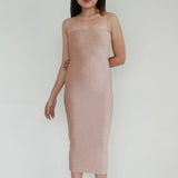 Meshki Pink Sparkling Bodycon Dress