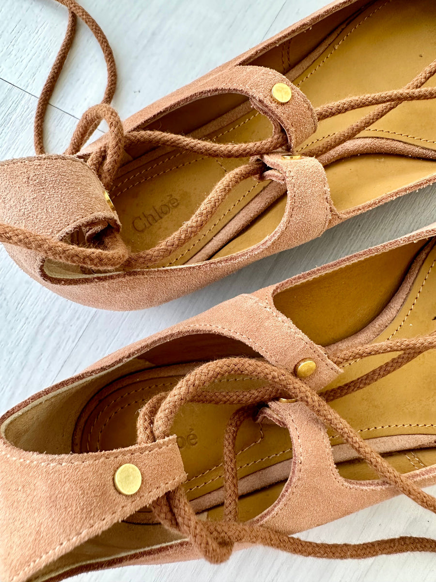 Chloe Strappy Ballet Flats