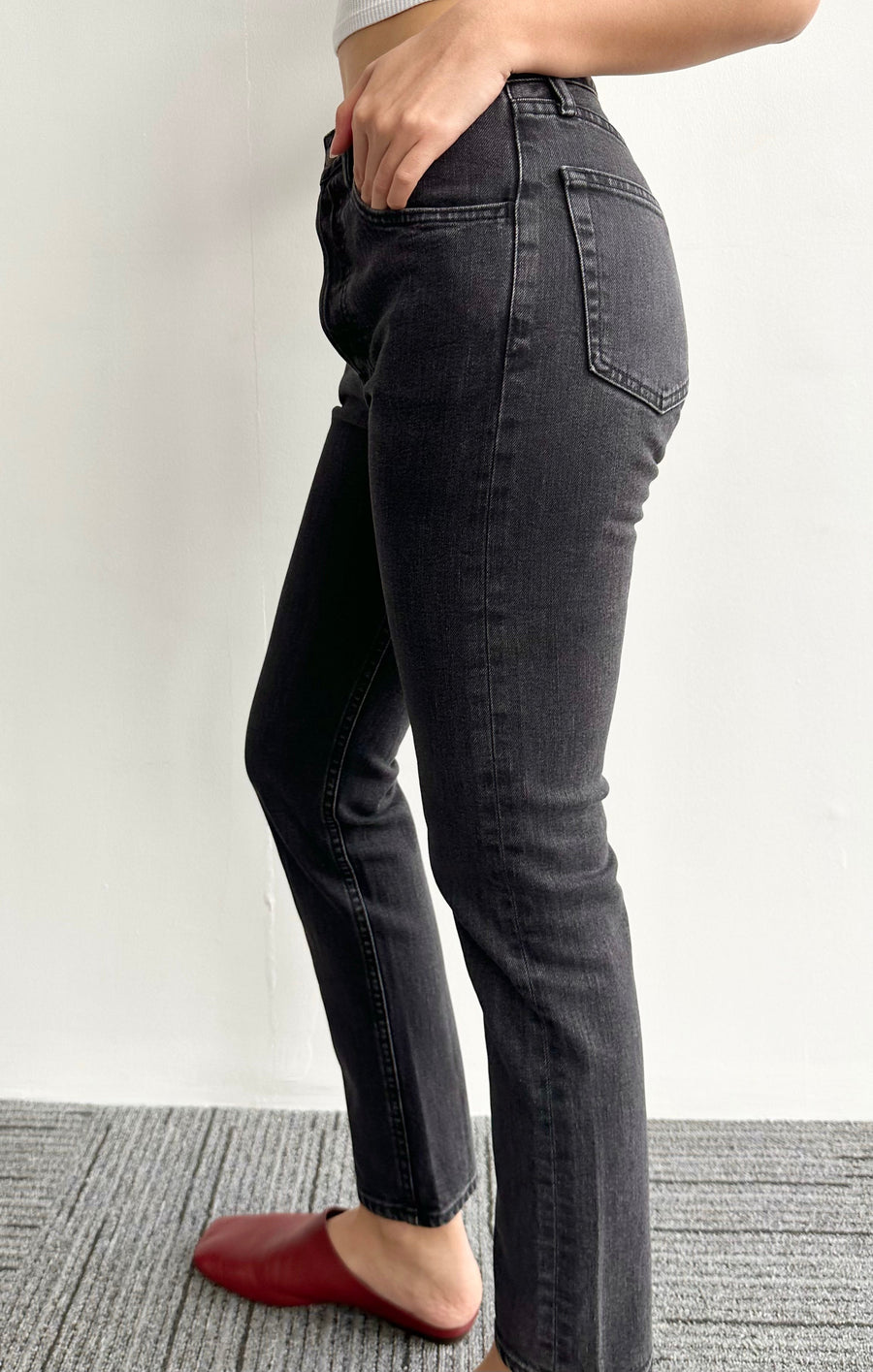 Bassike Black Jeans