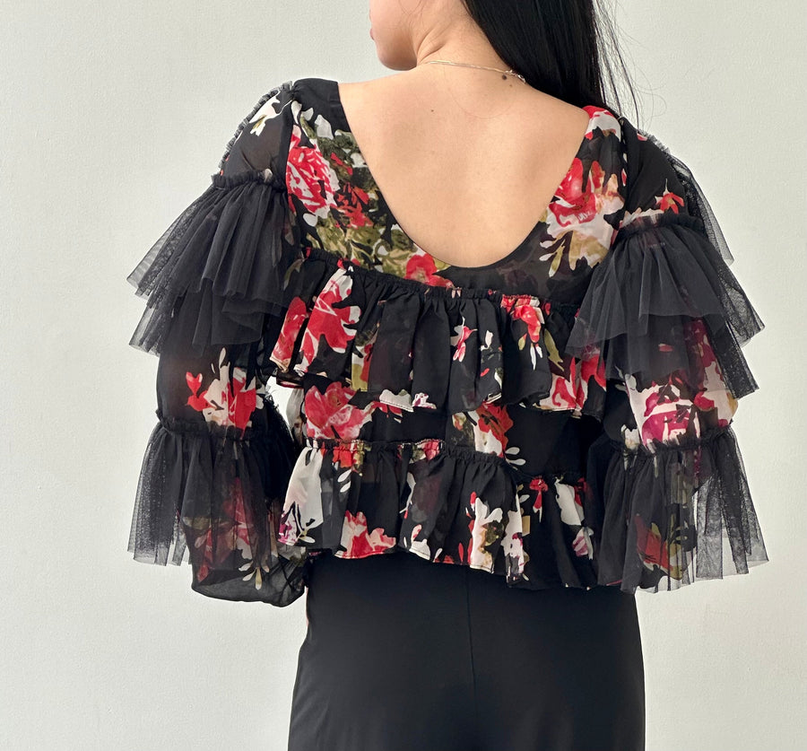 Floral Layered Top