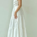SEA NY Scallop Effect Long Dress