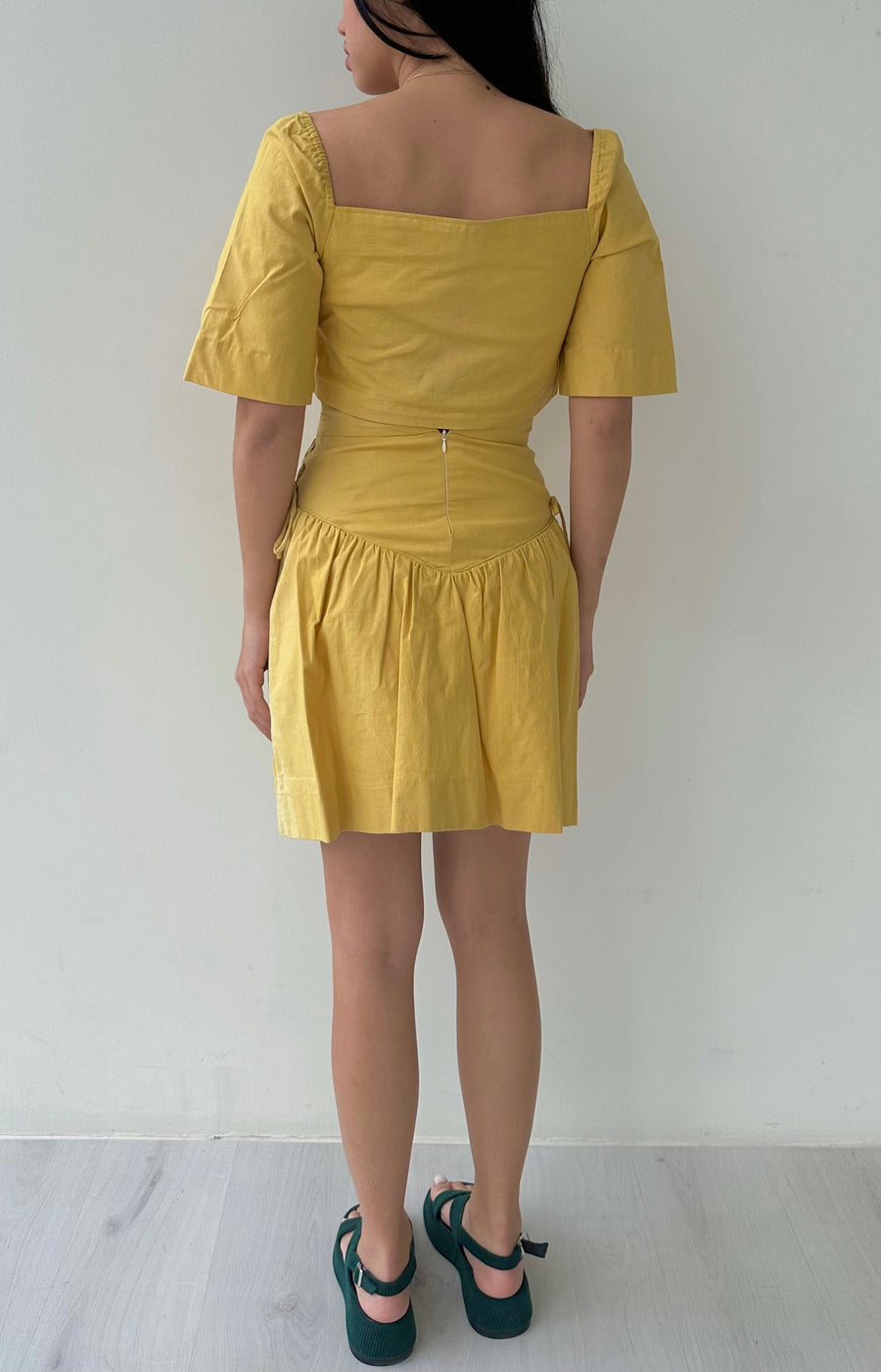 Lema Linen Lace Up Co Ord