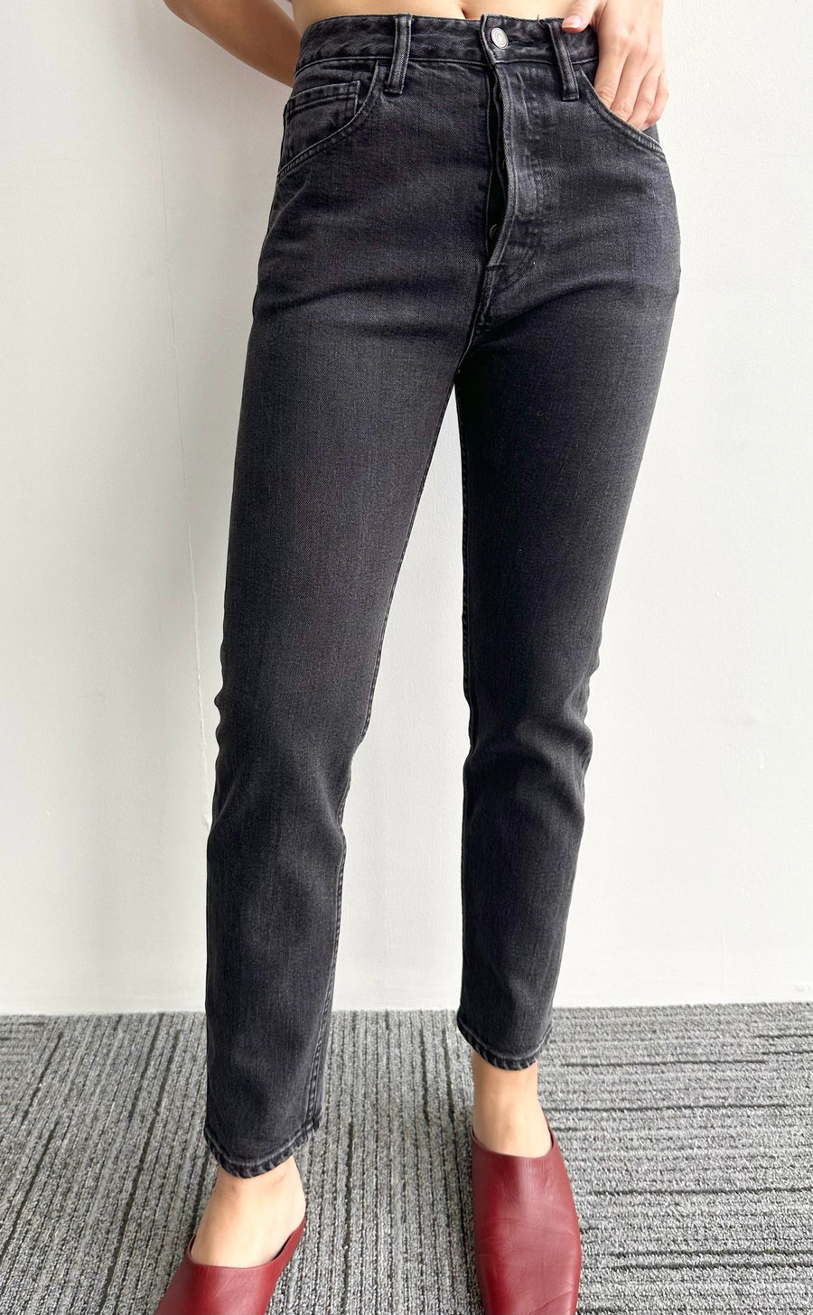 Bassike Black Jeans