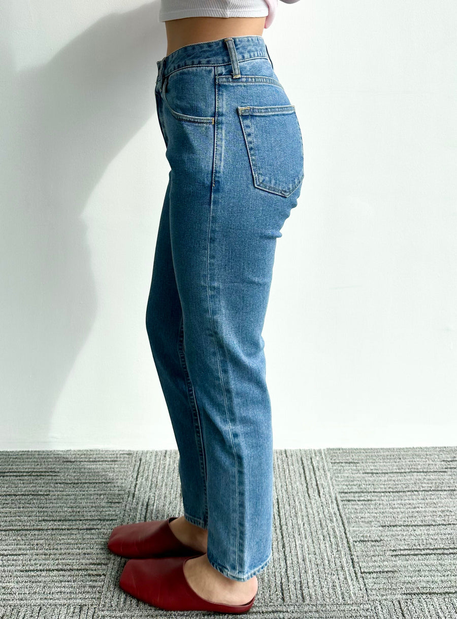 Bassike Blue Jeans