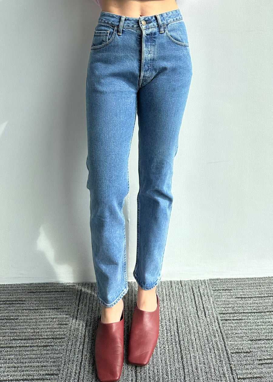 Bassike Blue Jeans