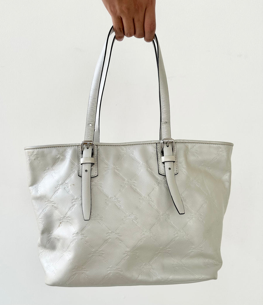 Longchamp Metallic Tote Bag
