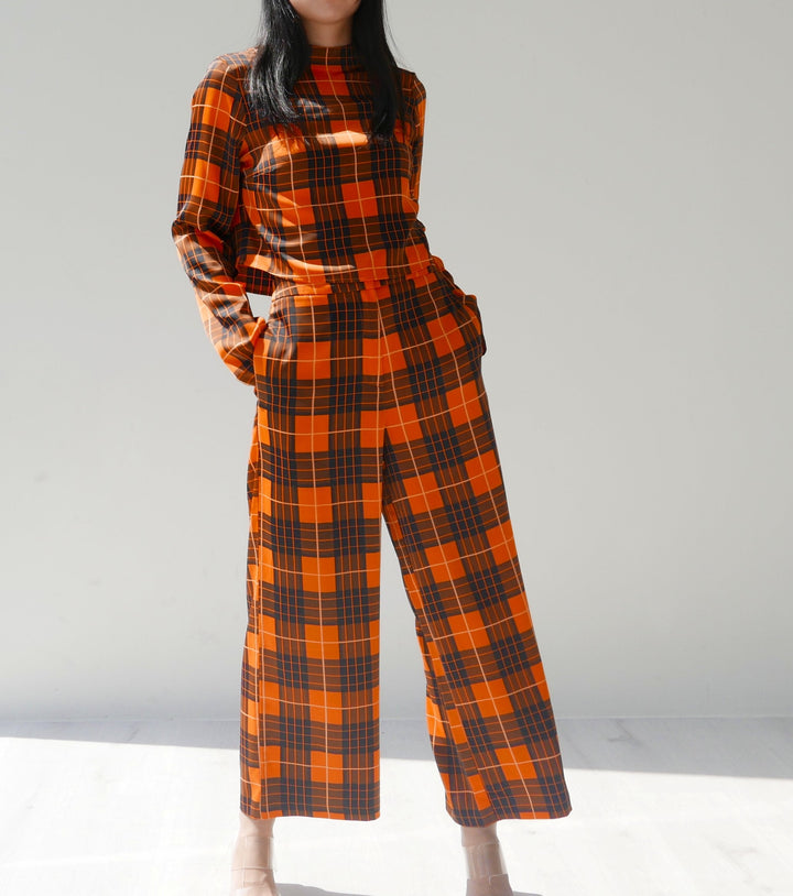 Collusion Checkered Trousers