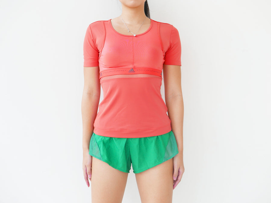 Stella Mccartney X Adidas Shirt with Mesh