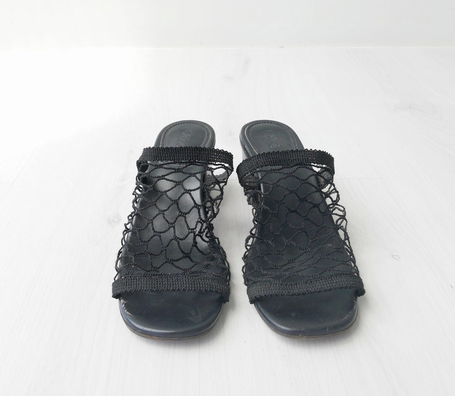 Chloe Net Heels