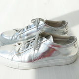 Common Project Silver Sneakers