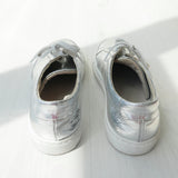 Common Project Silver Sneakers