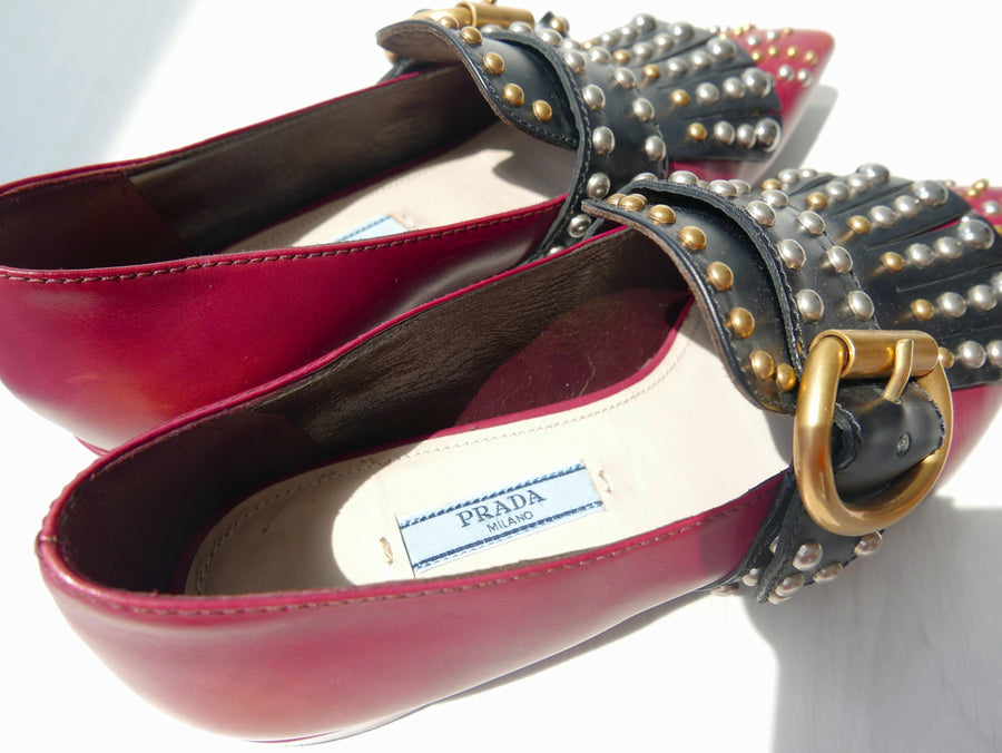 Prada Pointy Flats