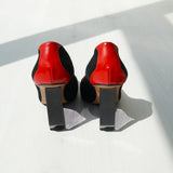 Pollini Glass Wedge Heels