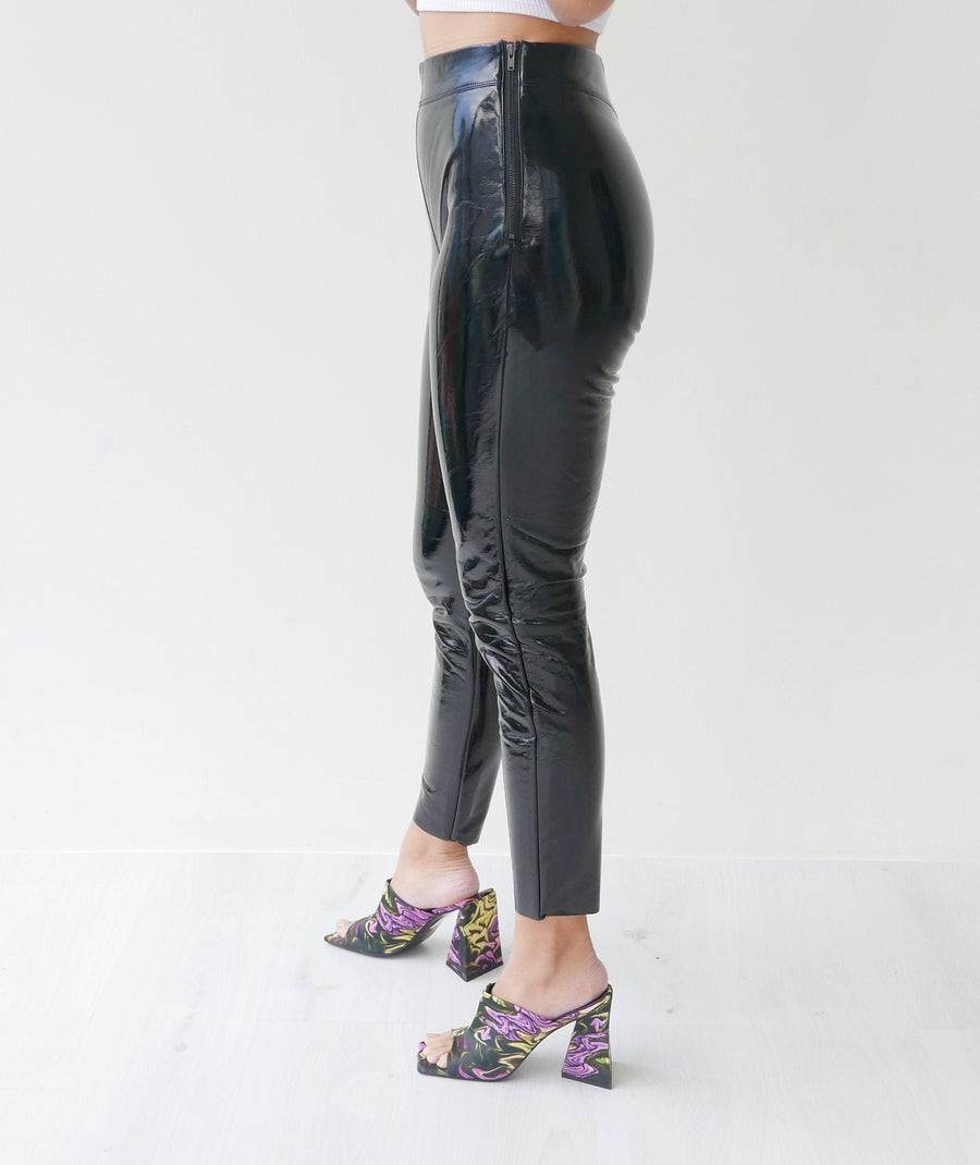 TopShop Petite Patent Trousers