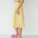 Faithfull the Brand Button Down Skirt