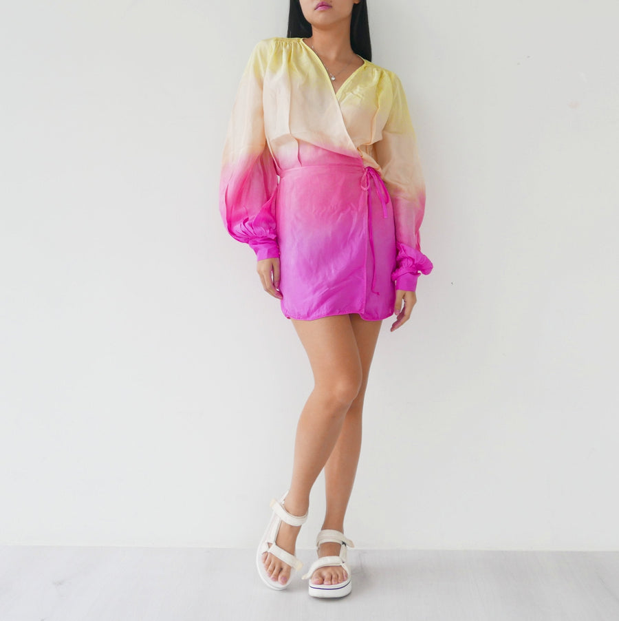 Attico Ombre Dress