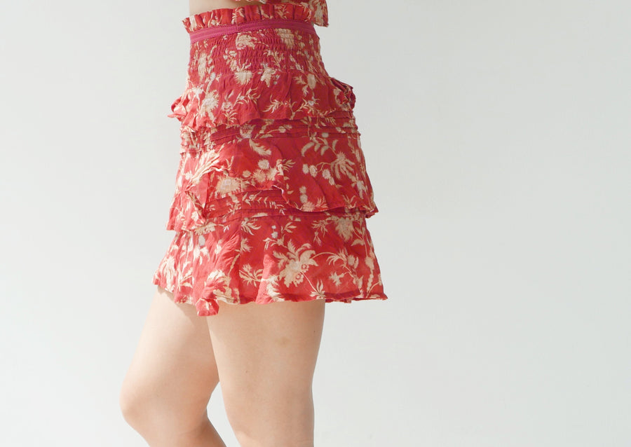 Sir the Label Ruffled Skirt