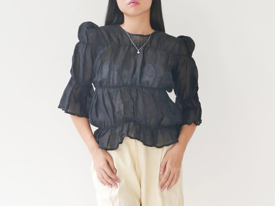 Ovna Ovich Sheer Blouse