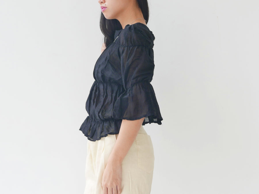 Ovna Ovich Sheer Blouse