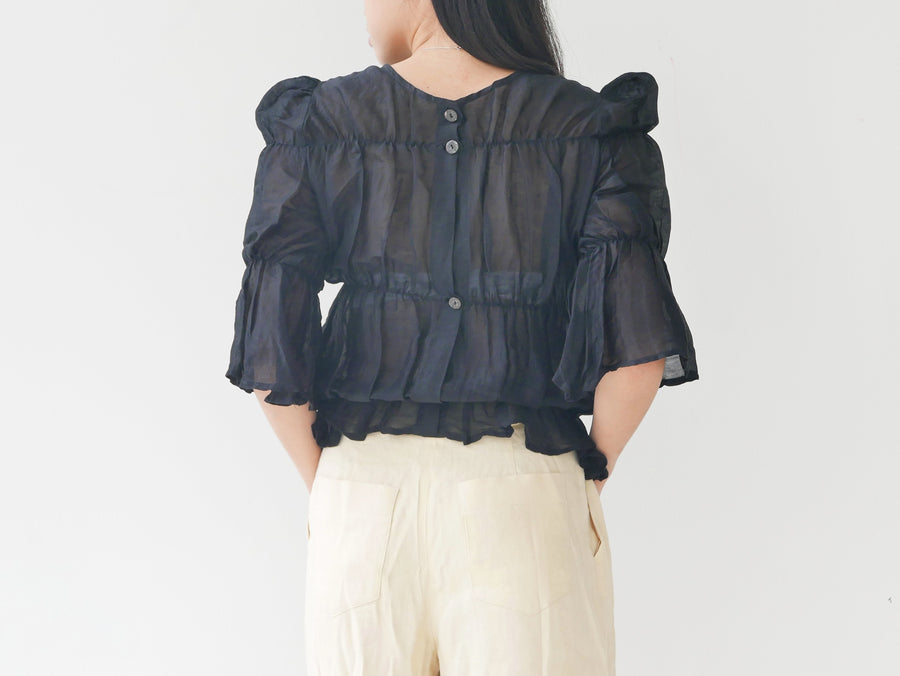 Ovna Ovich Sheer Blouse