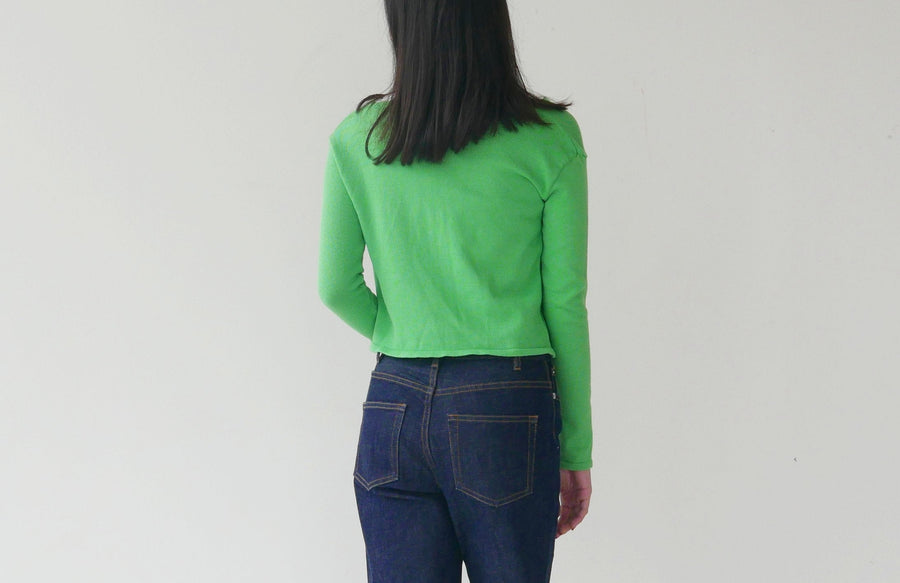 Apple Green Cardigan