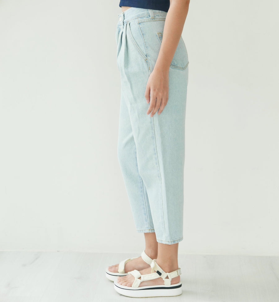 Made Paper Bag Denim Jeans
