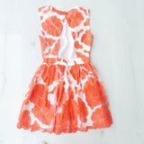 Floral Embroidered Applique Dress - Drop 28