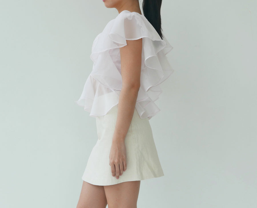 Asos Design Organza Fairy Top