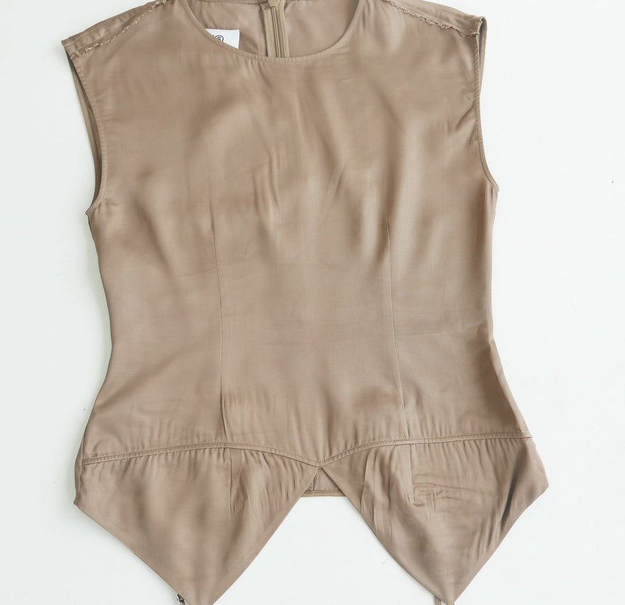 Maison Margiela 2 Way Silk Top