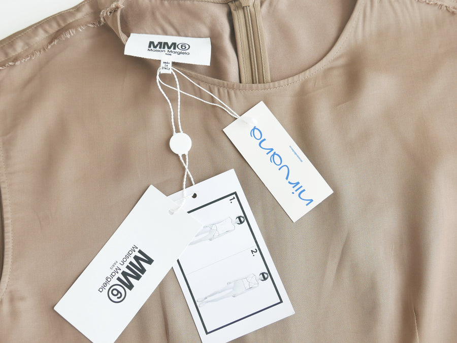 Maison Margiela 2 Way Silk Top