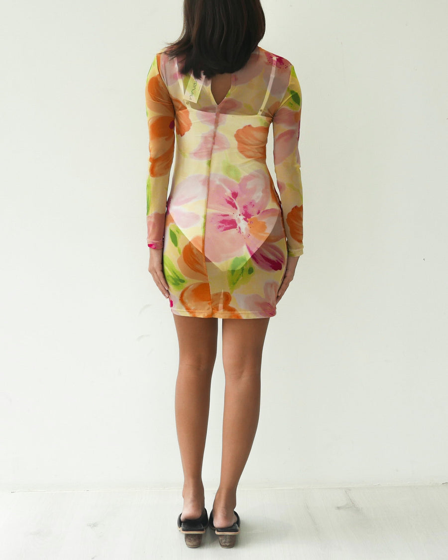 With Jean Short Dress