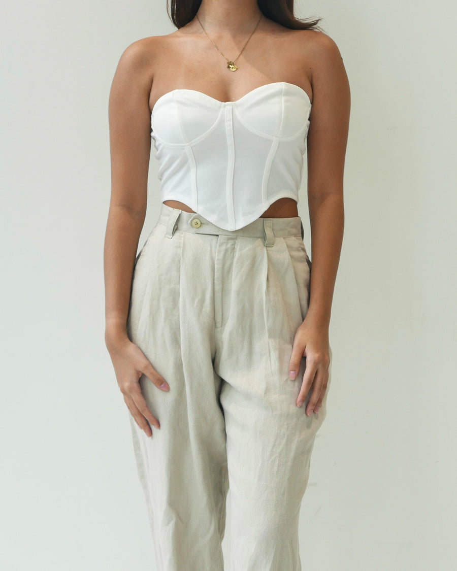 Corset Tube Crop Top