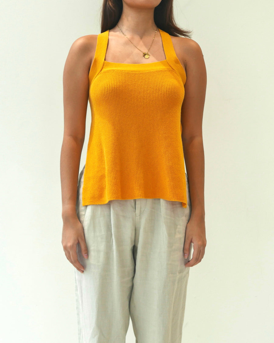 Knit Tie Back
